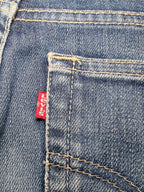 Women Levi's 536 Blue Straight W27 L32 (EU 36/S) Jeans