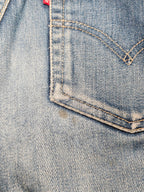 Women Levi's 536 Blue Straight W27 L32 (EU 36/S) Jeans