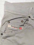 Women Diesel Roquest Taupe Cropped W26 (EU 36/S) Jeans