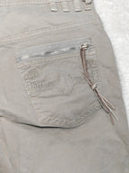 Women Diesel Roquest Taupe Cropped W26 (EU 36/S) Jeans