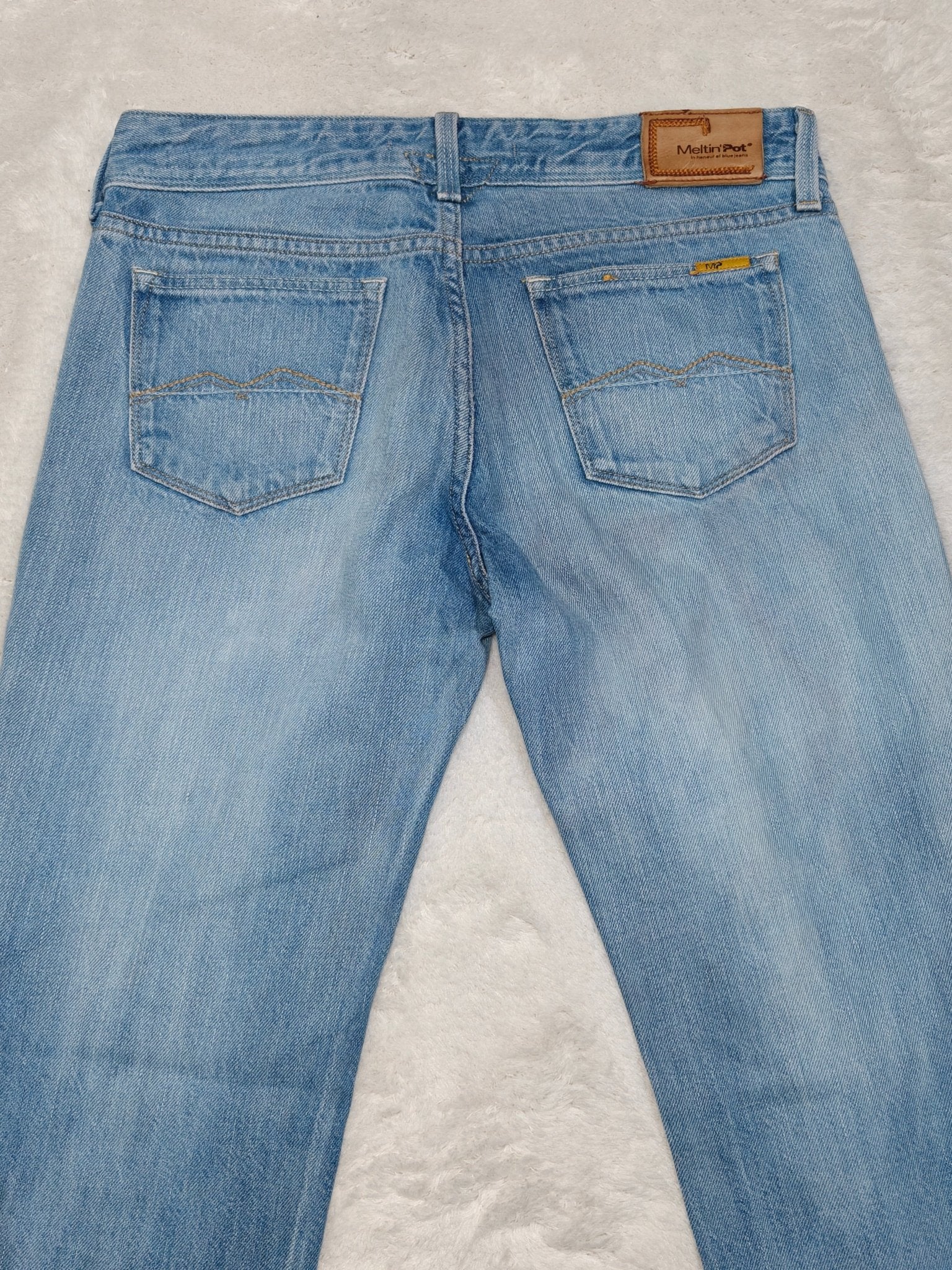 Women Meltin'Pot Blue Slim W26 L30 (EU 36/S) Jeans