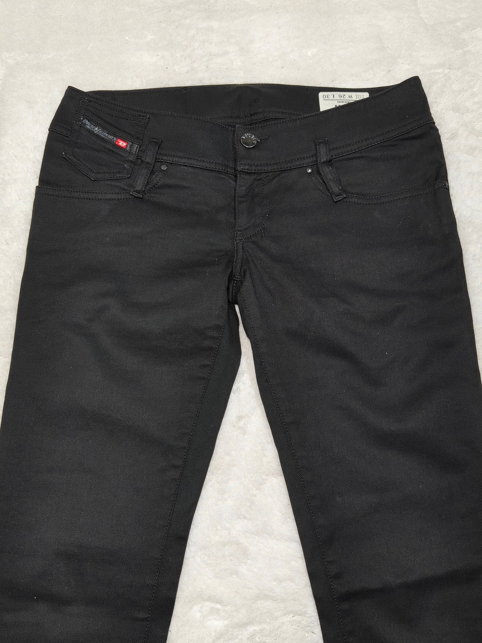 Women Diesel Matic Black Skinny W26 L30 (EU 36/S) Jeans