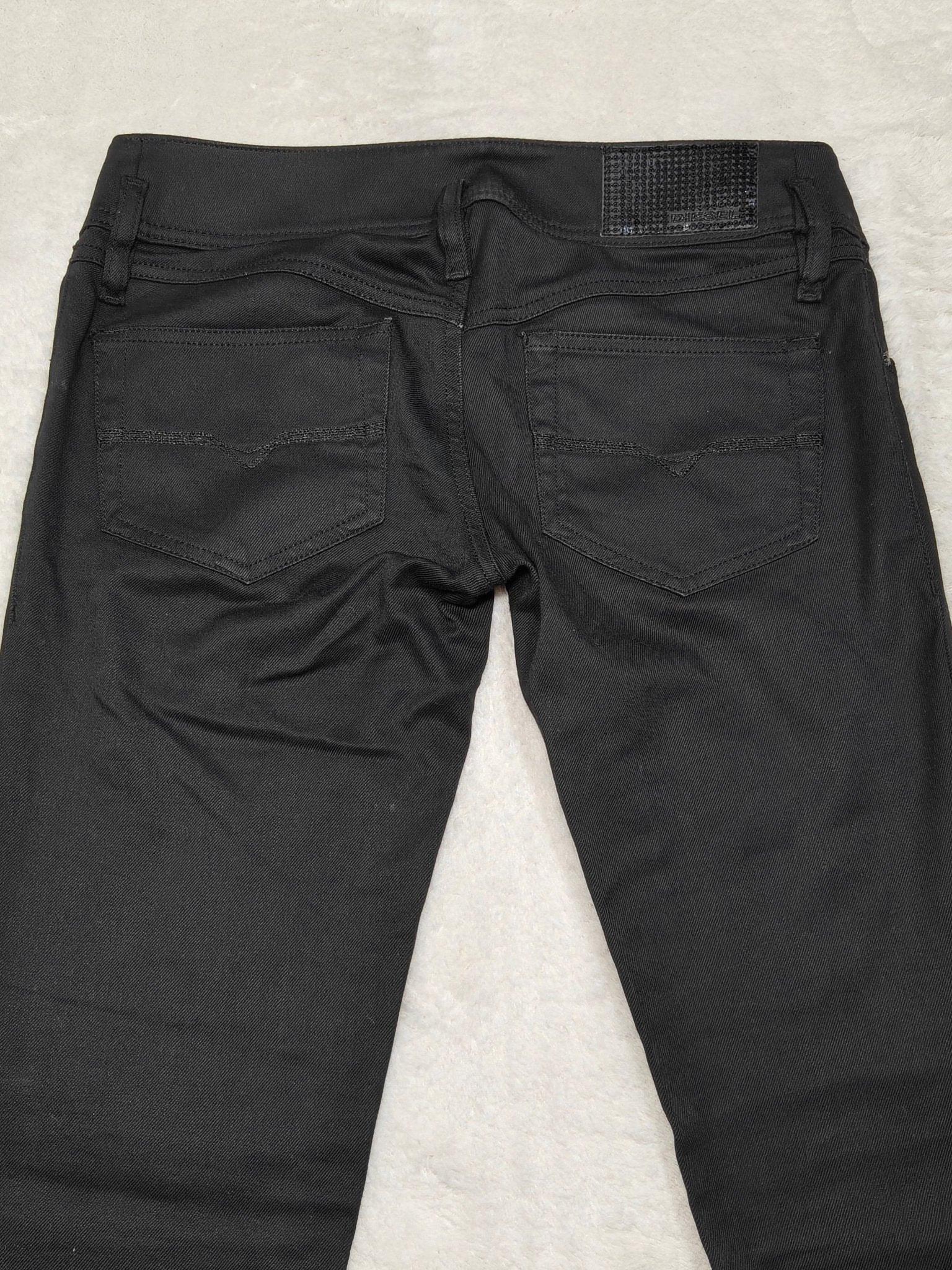 Women Diesel Matic Black Skinny W26 L30 (EU 36/S) Jeans