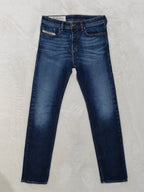 Men Diesel Buster Blue Wash 009HN Tapered W30 L32 Jeans