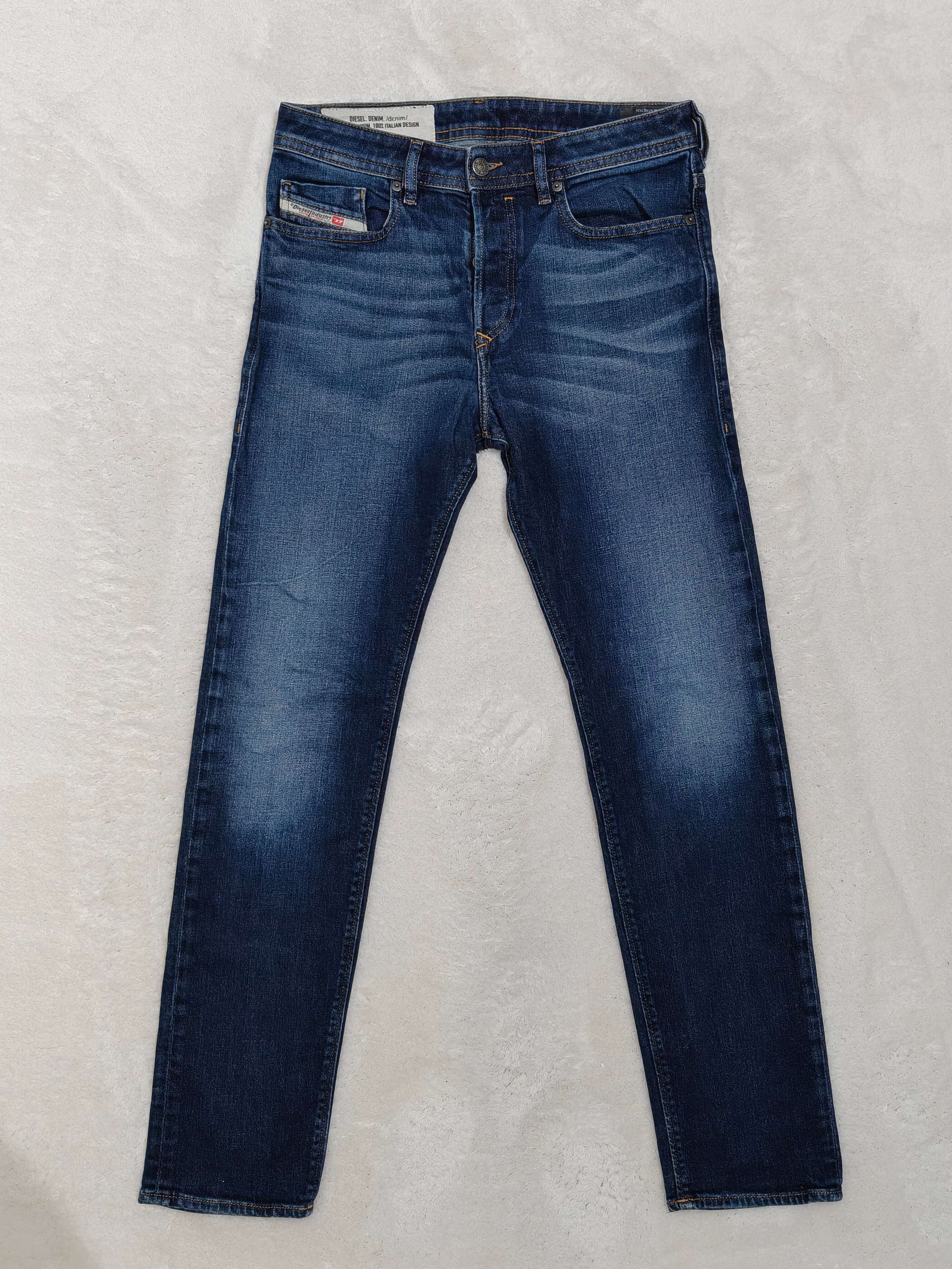 Men Diesel Buster Blue Wash 009HN Tapered W30 L32 Jeans