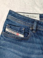 Men Diesel Buster Blue Wash 009HN Tapered W30 L32 Jeans