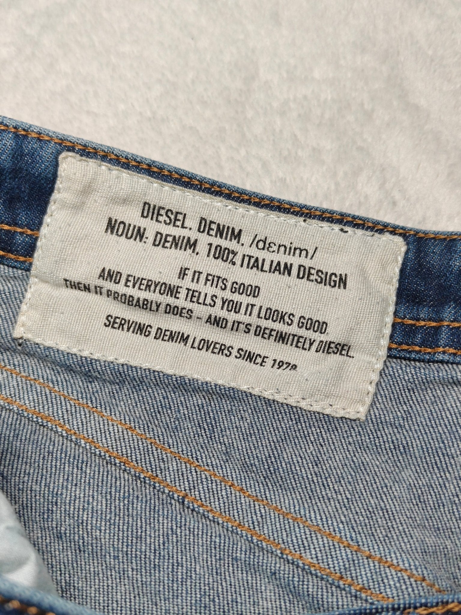 Men Diesel Buster Blue Wash 009HN Tapered W30 L32 Jeans