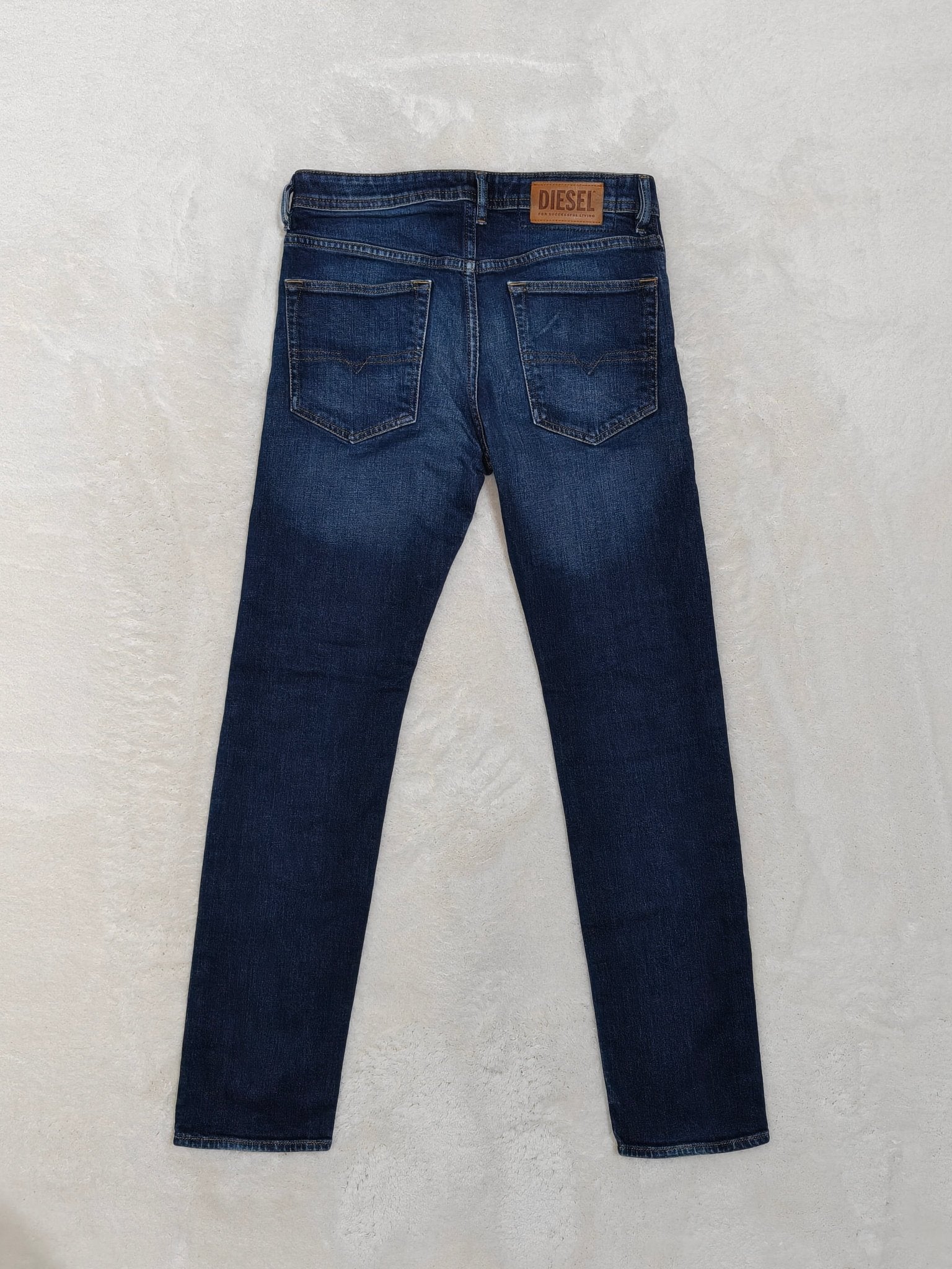 Men Diesel Buster Blue Wash 009HN Tapered W30 L32 Jeans