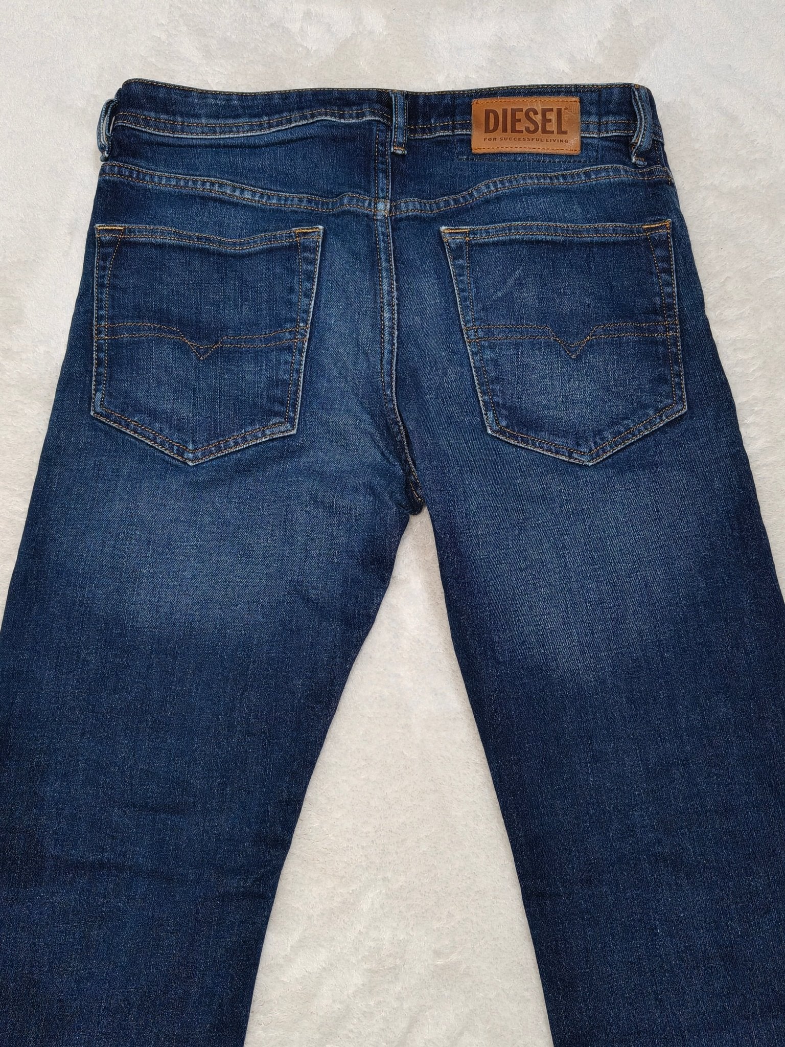Men Diesel Buster Blue Wash 009HN Tapered W30 L32 Jeans