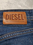 Men Diesel Buster Blue Wash 009HN Tapered W30 L32 Jeans