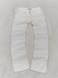 Women Levi's 570 White Straight W26 L34 (EU 36/S) Jeans
