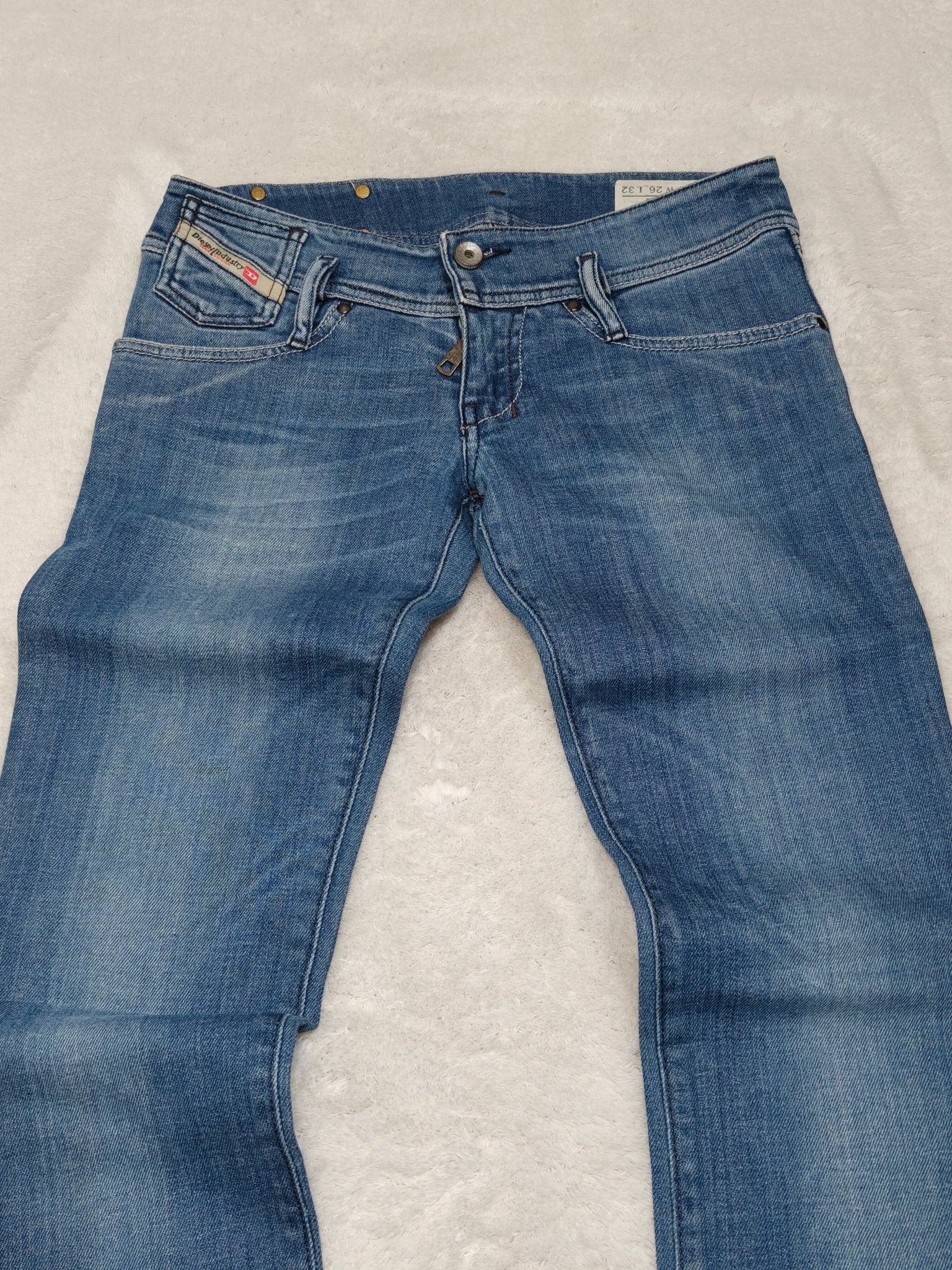 Women Diesel Matic Blue Wash 0081G Slim W26 L32 (EU 36/S) Jeans
