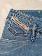 Women Diesel Matic Blue Wash 0081G Slim W26 L32 (EU 36/S) Jeans
