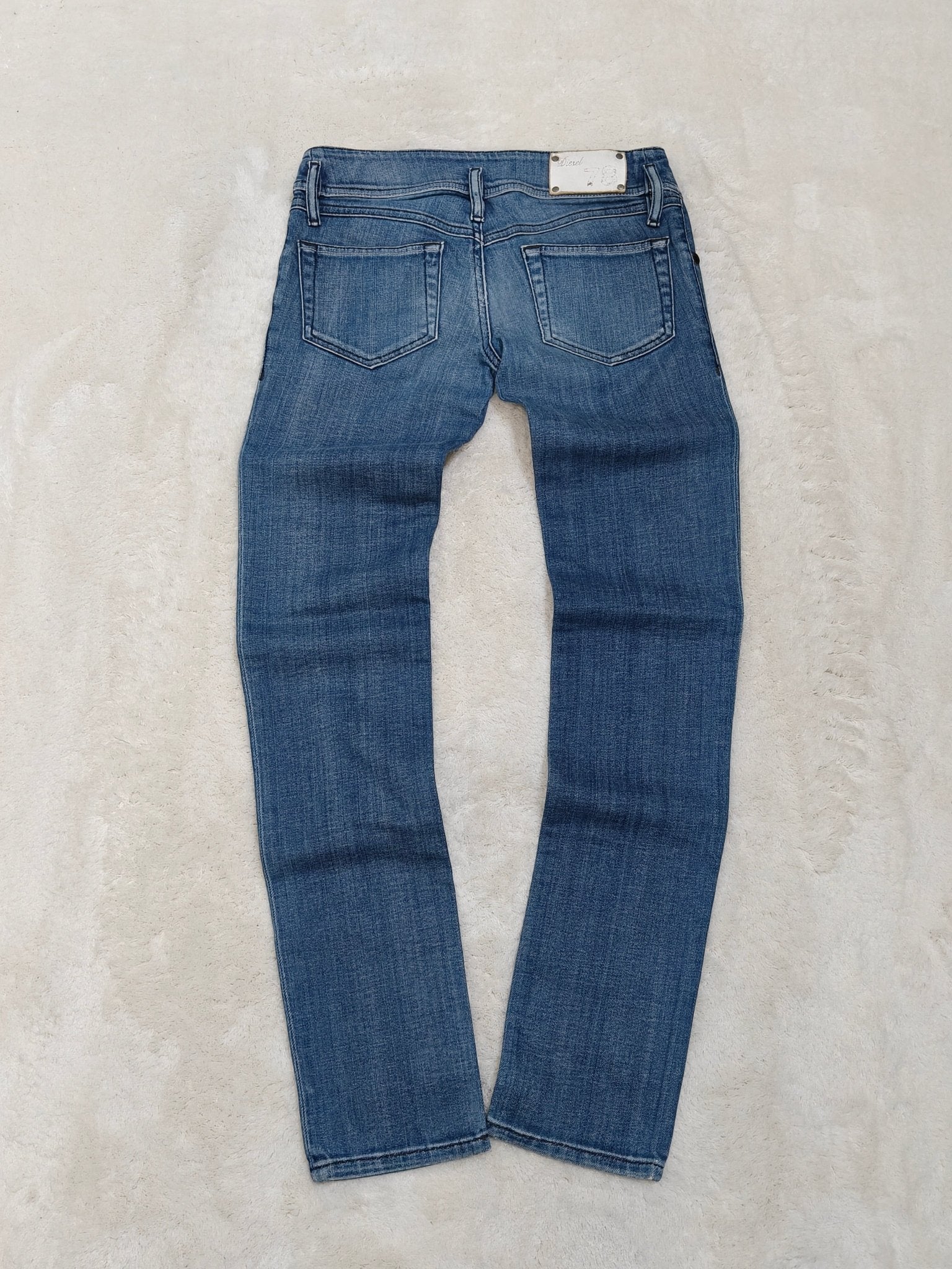 Women Diesel Matic Blue Wash 0081G Slim W26 L32 (EU 36/S) Jeans