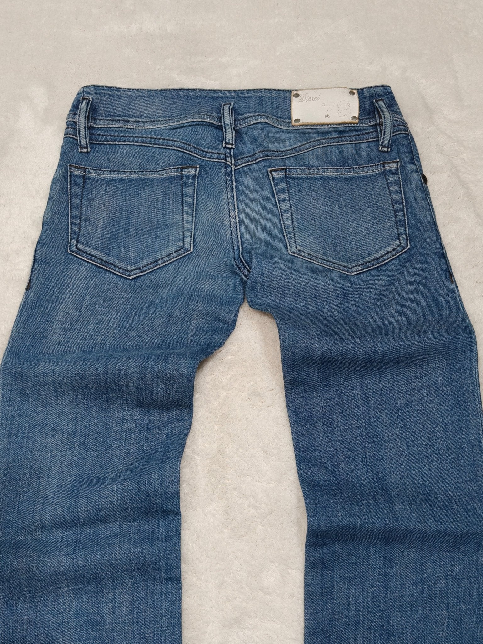 Women Diesel Matic Blue Wash 0081G Slim W26 L32 (EU 36/S) Jeans