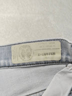 Men Diesel D - Luster Grey Wash 0095K Slim W30 L30 Jeans