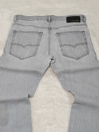 Men Diesel D - Luster Grey Wash 0095K Slim W30 L30 Jeans