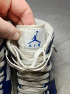 Women Air Jordan 1 Mid Hyper Royal White EU 40.5 Sneakers