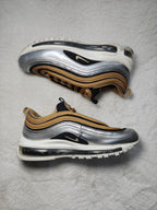 Women Nike Air Max 97 SE Metallic Gold Silver Black EU 38.5 Sneakers