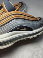 Women Nike Air Max 97 SE Metallic Gold Silver Black EU 38.5 Sneakers