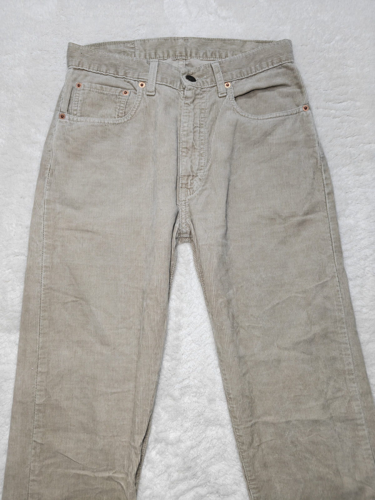 Men Levi’s 534 Light Beige Slim Straight W31 L32 Vintage 1996 Jeans