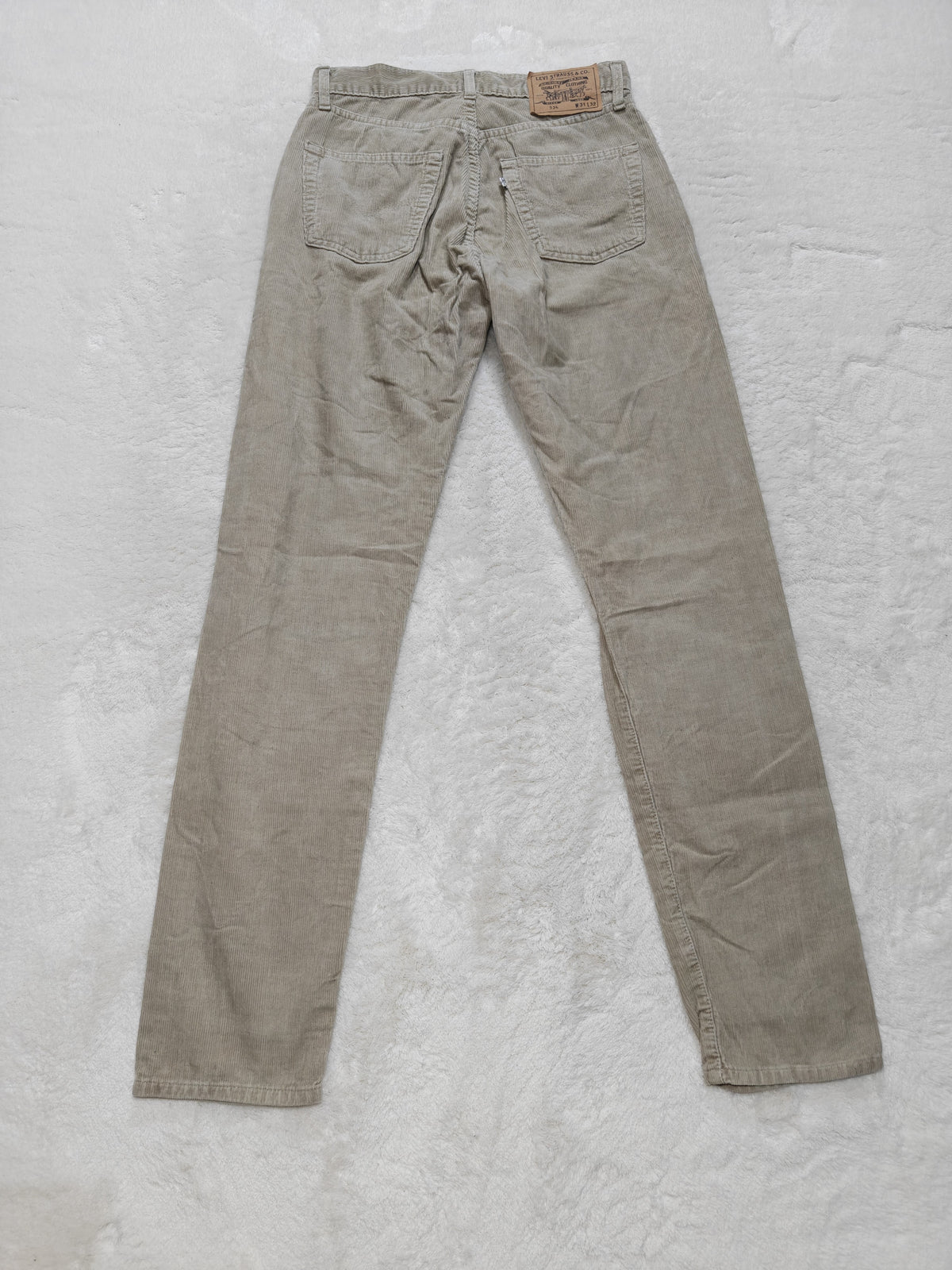 Men Levi’s 534 Light Beige Slim Straight W31 L32 Vintage 1996 Jeans