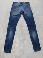 Men G-Star RAW 3301 Deconstructed Light Blue Skinny W32 L36 Jeans