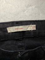 Women Levi’s 711 Black Skinny W27 L32 (EU 36/S) Jeans