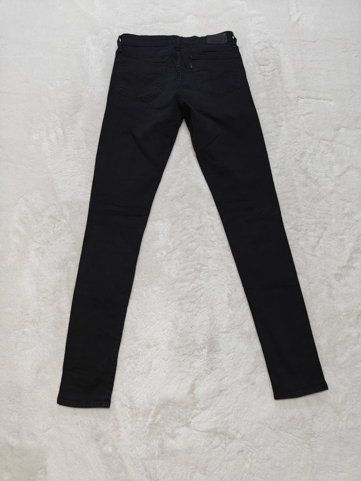 Women Levi’s 711 Black Skinny W27 L32 (EU 36/S) Jeans