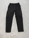 Men CAT Black Slim Cargo W34 L32 Pants