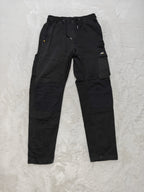 Men CAT Black Slim Cargo W34 L32 Pants