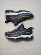 Boys Nike Air Max 97 SE GS Thunder Blue Dark Obsidian EU 37.5 Sneakers