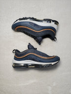 Boys Nike Air Max 97 SE GS Thunder Blue Dark Obsidian EU 37.5 Sneakers