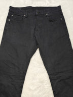 Men G-Star RAW 3301 Slim Black W33 L32 Jeans