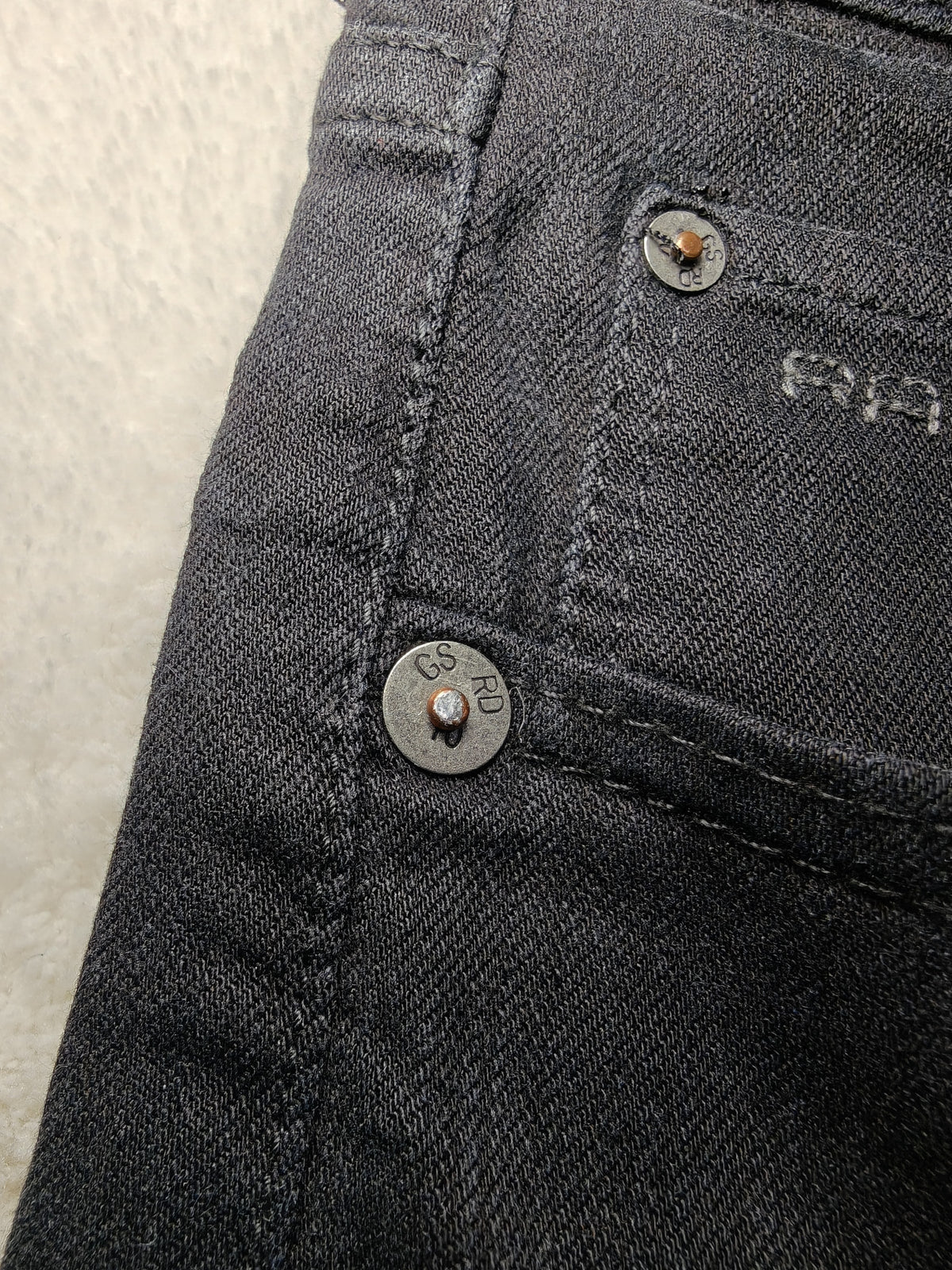 Men G-Star RAW 3301 Slim Black W33 L32 Jeans