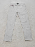 Men Tommy Hilfiger Denton White Straight W38 L32 Jeans