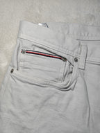 Men Tommy Hilfiger Denton White Straight W38 L32 Jeans