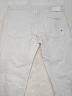Men Tommy Hilfiger Denton White Straight W38 L32 Jeans