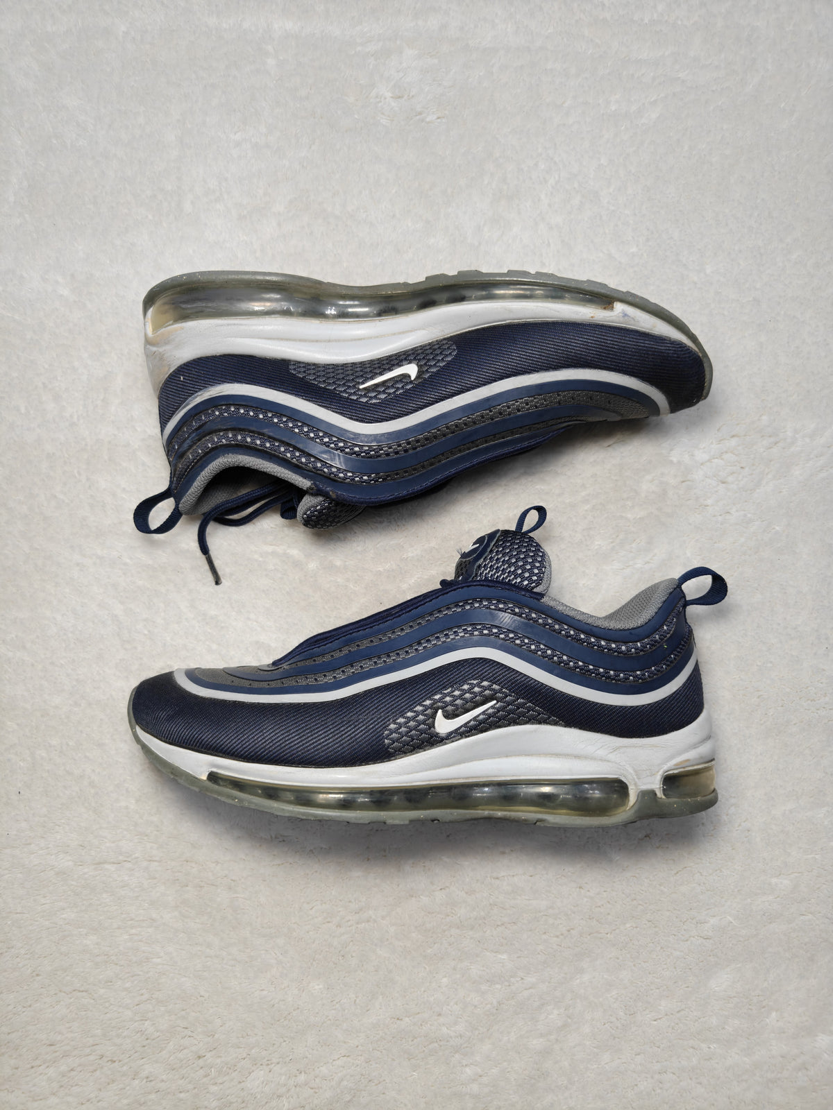 Boys Nike Air Max 97 Ultra ’17 GS Midnight Navy EU 39 Sneakers