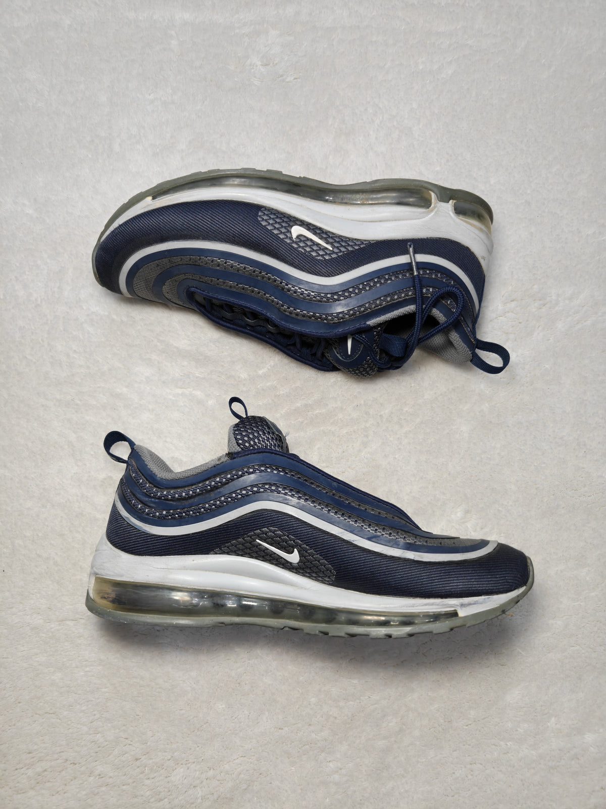 Boys Nike Air Max 97 Ultra ’17 GS Midnight Navy EU 39 Sneakers