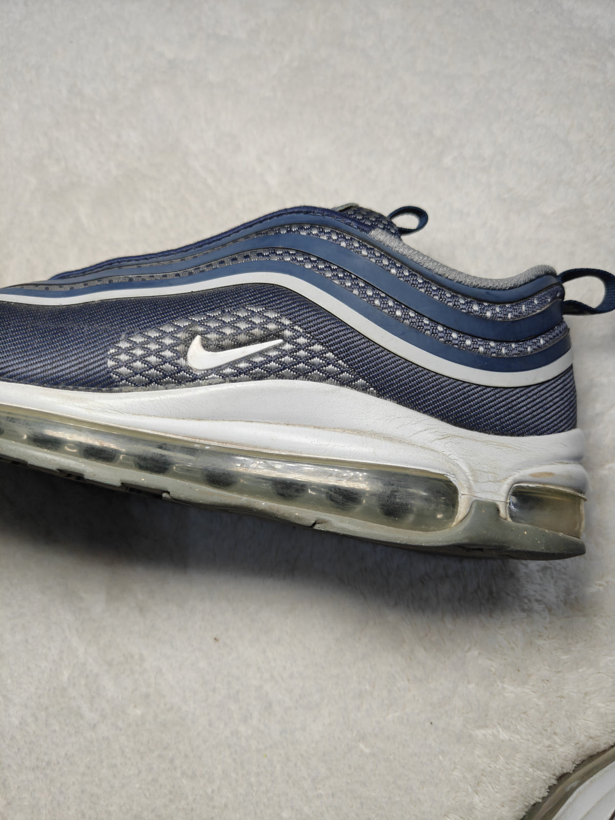Boys Nike Air Max 97 Ultra ’17 GS Midnight Navy EU 39 Sneakers