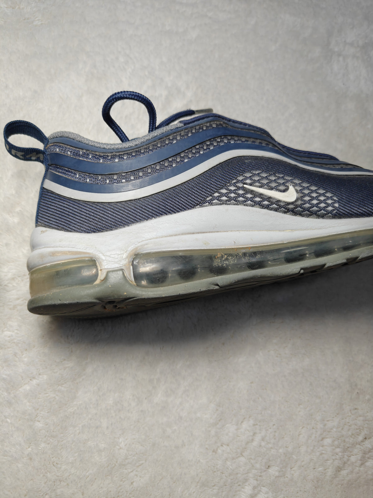 Boys Nike Air Max 97 Ultra ’17 GS Midnight Navy EU 39 Sneakers