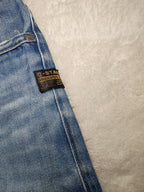 Men G-Star RAW Attacc Blue Straight W30 L32 Distressed Jeans