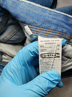 Men G-Star RAW Attacc Blue Straight W30 L32 Distressed Jeans