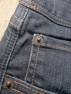 Men Armani Exchange J130 Dark Blue Skinny W31 L32 Jeans