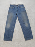 Men Levi’s 550 Blue Relaxed Tapered W34 L32 Jeans