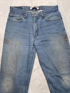 Men Levi’s 550 Blue Relaxed Tapered W34 L32 Jeans