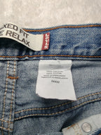 Men Levi’s 550 Blue Relaxed Tapered W34 L32 Jeans