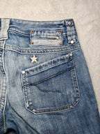 Women Diesel Keate Blue 0081M Straight W25 L32 (EU 34/XS) Vintage 2005 Jeans
