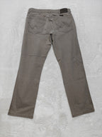 Men Wrangler Light Brown Regular Straight W33 L30 Jeans
